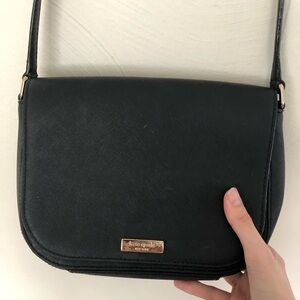 Kate Spade | small black crossbody/shoulder purse.